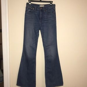 Madewell Flea Market Flares size 27